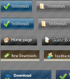 Css Vista Toolbar Menu Wysiwyg Web Builder 3 State Button