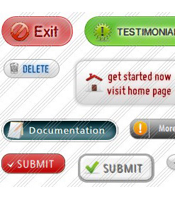 Free Neon Buttons Menu Estilo Xp Web Free Neon Buttons