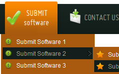 Button Neon button neon Horizontal Drop Menu In Javascript