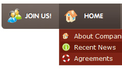 Ready Made Buttons For Website ready made buttons for website Menu Vertical Simple Sous Menus