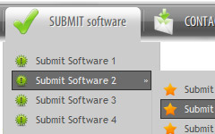 How To Make Web Buttons how to make web buttons Slide Down Menu Multi Level Dhtml